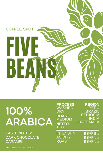 FIVE BEANS
