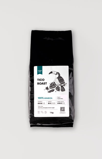 Kosta Rikas kafijas pupiņas kafijas automātiem – Coffee Spot, 1kg, vidējs grauzdējums